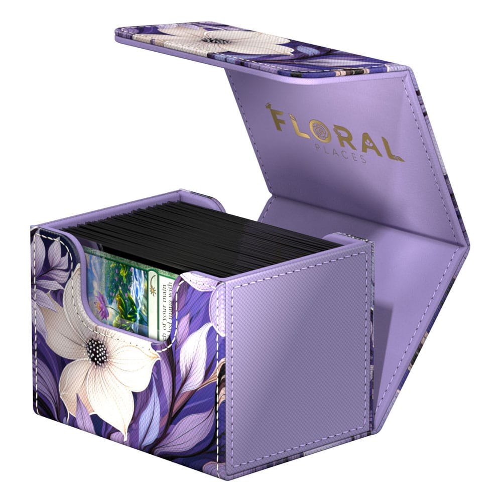 Ultimate Guard Sidewinder 100+ Xenoskin "Floral Places" - Moonlit Glen 4056133042383