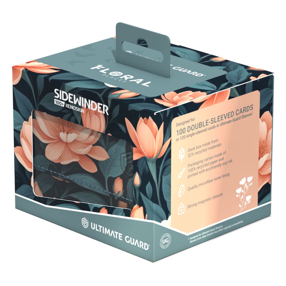 Ultimate Guard Sidewinder 100+ Xenoskin "Floral Places" - Quiet Glade 4056133042406