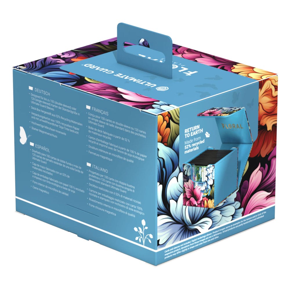 Ultimate Guard Sidewinder 100+ Xenoskin "Floral Places" - Springbloom Meadow 4056133042420