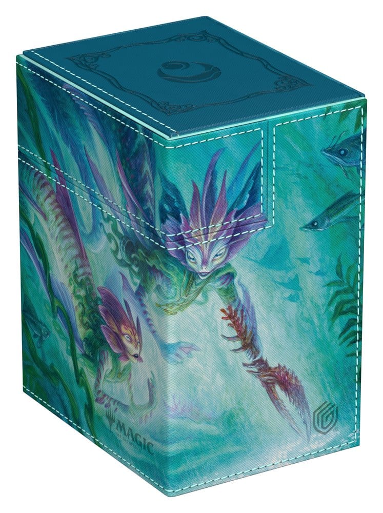 Ultimate Guard Flip'n'Tray 133+ Xenoskin Magic: The Gathering "Lorwyn Eclipsed" - Silvergill Mentor 4056133046565