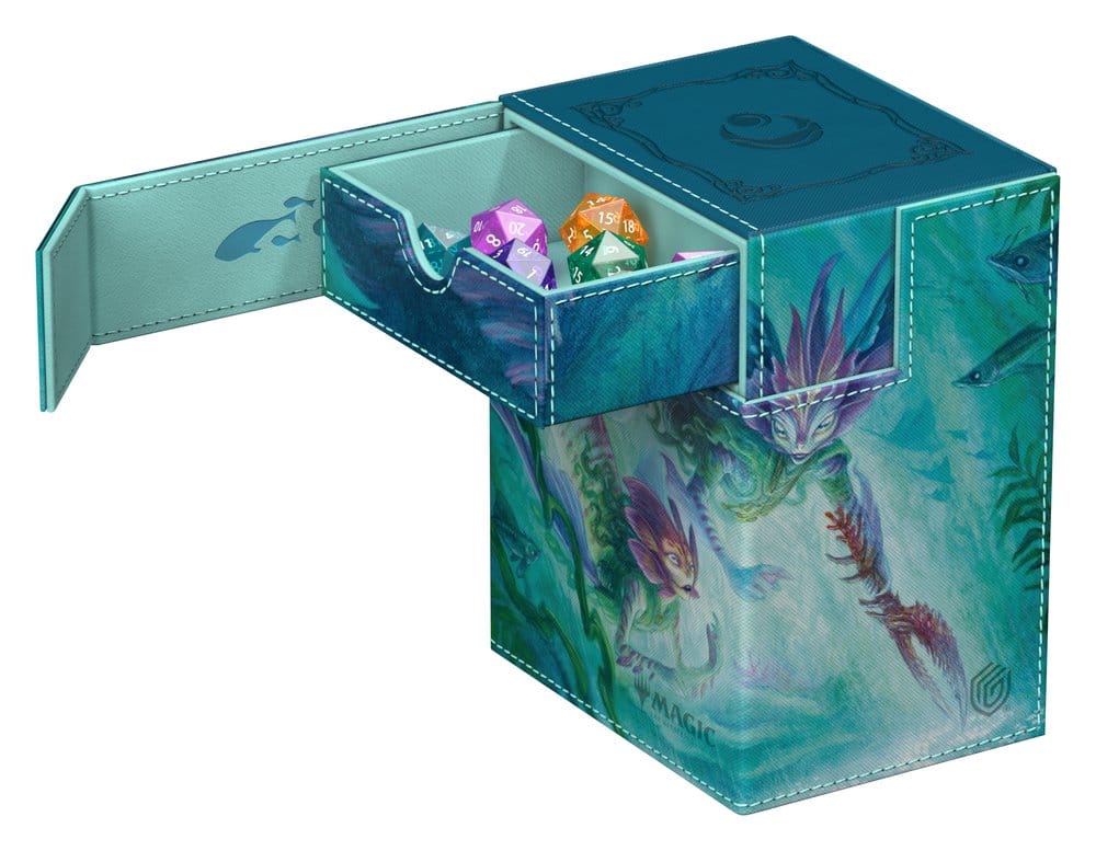 Ultimate Guard Flip'n'Tray 133+ Xenoskin Magic: The Gathering "Lorwyn Eclipsed" - Silvergill Mentor 4056133046565