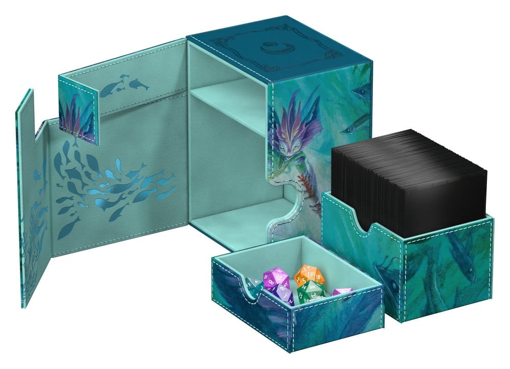 Ultimate Guard Flip'n'Tray 133+ Xenoskin Magic: The Gathering "Lorwyn Eclipsed" - Silvergill Mentor 4056133046565
