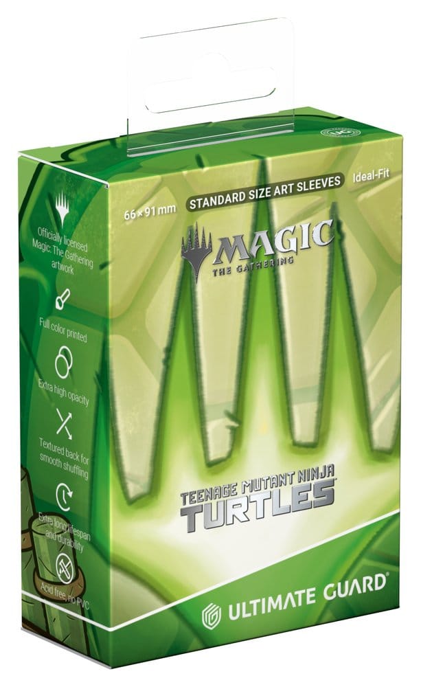 Ultimate Guard Art Sleeves Magic: The Gathering | Teenage Mutant Ninja Turtles - Turtle Planeswalker Symbol 4056133048545