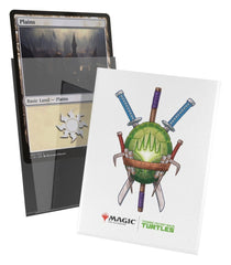 Ultimate Guard Art Sleeves Magic: The Gathering | Teenage Mutant Ninja Turtles - Turtle Planeswalker Symbol 4056133048545