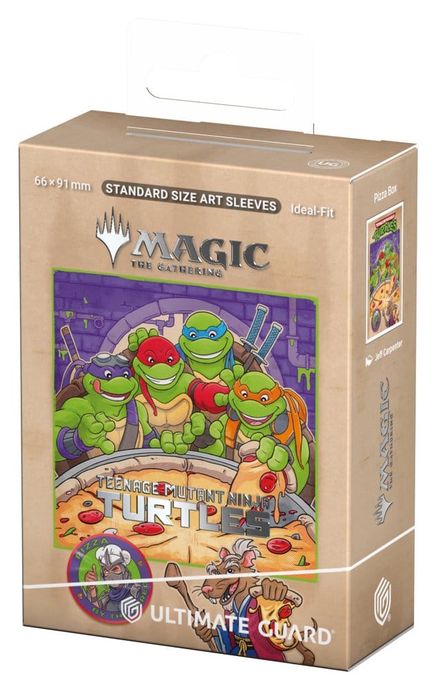 Ultimate Guard Art Sleeves Magic: The Gathering | Teenage Mutant Ninja Turtles - Pizza Box 4056133048576