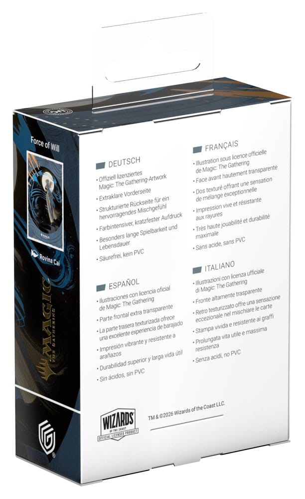 Ultimate Guard Art Sleeves Magic: The Gathering "Secrets of Strixhaven" - Force of Will 4056133050425