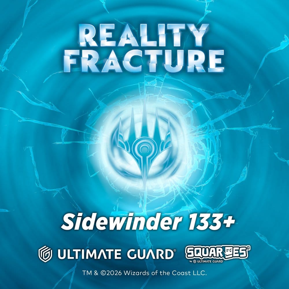 Ultimate Guard Sidewinder 133+ Xenoskin Magic: The Gathering "Reality Fracture" - Blue Rare 1 4056133055512
