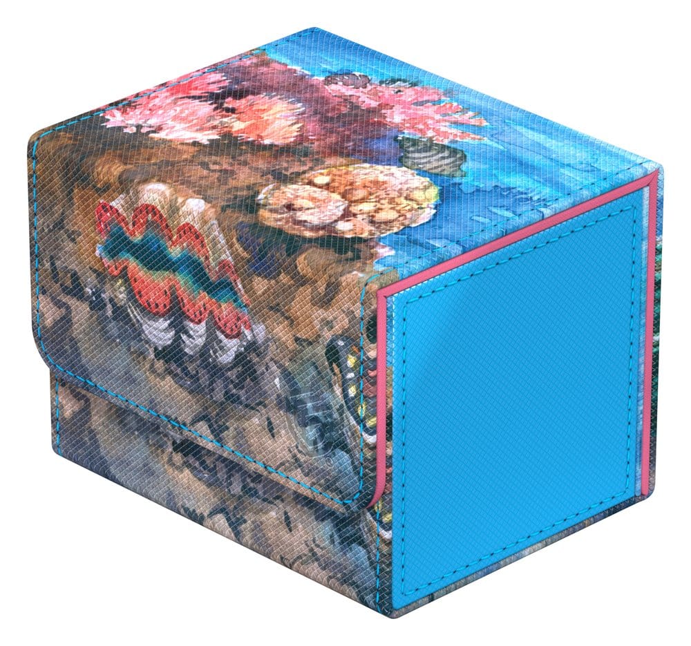 Ultimate Guard Sidewinder 100+ Xenoskin "Coral Places" - Seablue Hush 4056133059398