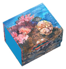 Ultimate Guard Sidewinder 100+ Xenoskin "Coral Places" - Seablue Hush 4056133059398