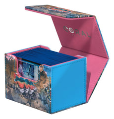 Ultimate Guard Sidewinder 100+ Xenoskin "Coral Places" - Seablue Hush 4056133059398