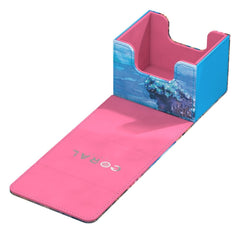 Ultimate Guard Sidewinder 100+ Xenoskin "Coral Places" - Seablue Hush 4056133059398