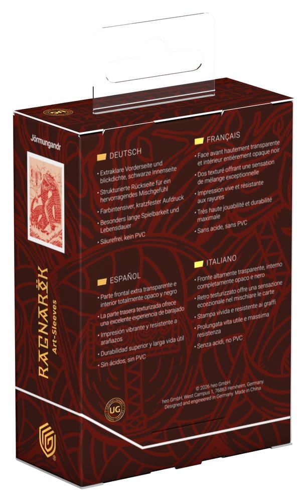 Ultimate Guard Art Sleeves "Ragnarök" - Jörmungandr 4056133065719
