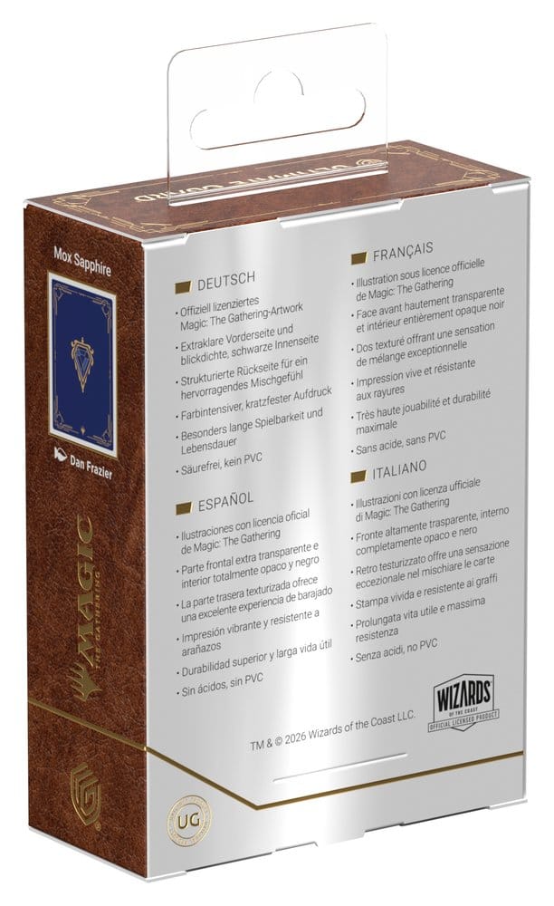 Ultimate Guard Art Sleeves Magic: The Gathering "Mox Collection" - Sapphire 4056133070966