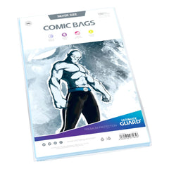 Ultimate Guard Comic Bags Standard (100) - Silver Size 4260250071656