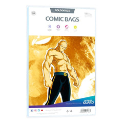Ultimate Guard Comic Bags Golden Size (100) - Amuzzi