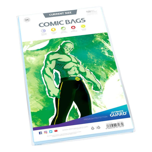 Ultimate Guard Comic Bags Current Size (100) 4260250071670