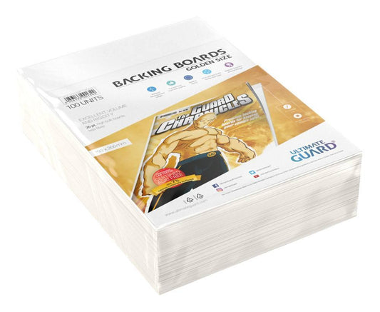Ultimate Guard Comic Backing Boards Golden Size (100) 4056133001342