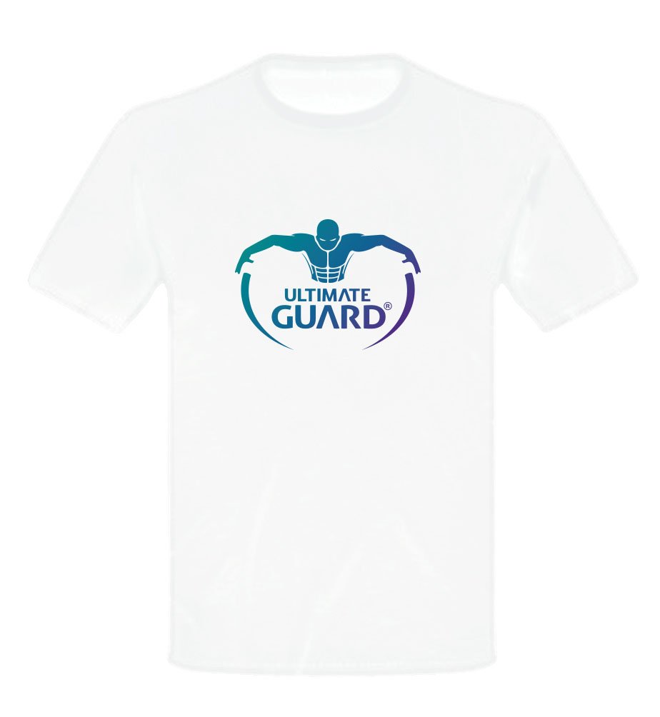 Ultimate Guard T-Shirt Logo White Size XXL 4056133002158