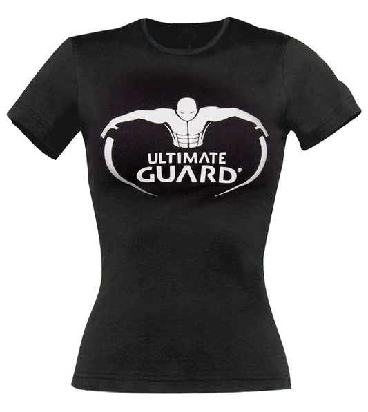 Ultimate Guard Ladies T-Shirt Logo Black Size 4056133006972