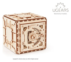 Ugears 3D Wooden Puzzle Safe 4820184120228