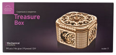 Ugears 3D Wooden Puzzle Treasure Box 4820184120594