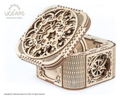 Ugears 3D Wooden Puzzle Treasure Box 4820184120594