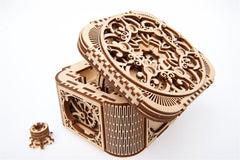 Ugears 3D Wooden Puzzle Treasure Box 4820184120594