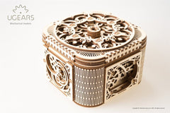 Ugears 3D Wooden Puzzle Treasure Box 4820184120594
