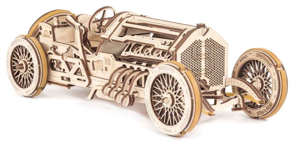 Ugears 3D Wooden Puzzle U-9 Grand Prix Car 4820184120686