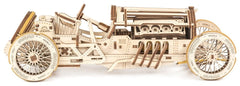 Ugears 3D Wooden Puzzle U-9 Grand Prix Car 4820184120686