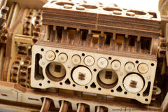 Ugears 3D Wooden Puzzle U-9 Grand Prix Car 4820184120686