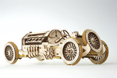 Ugears 3D Wooden Puzzle U-9 Grand Prix Car 4820184120686