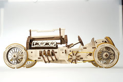Ugears 3D Wooden Puzzle U-9 Grand Prix Car 4820184120686