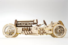 Ugears 3D Wooden Puzzle U-9 Grand Prix Car 4820184120686