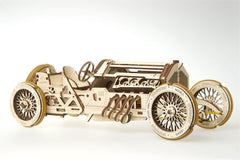 Ugears 3D Wooden Puzzle U-9 Grand Prix Car 4820184120686