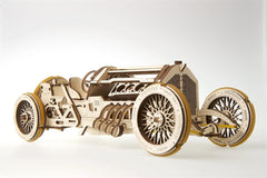 Ugears 3D Wooden Puzzle U-9 Grand Prix Car 4820184120686
