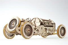 Ugears 3D Wooden Puzzle U-9 Grand Prix Car 4820184120686