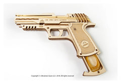 Ugears 3D Wooden Puzzle Wolf-01 Handgun 4820184120723