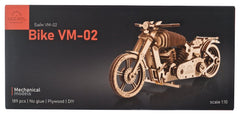 Ugears 3D Wooden Puzzle Bike VM-02 4820184120822