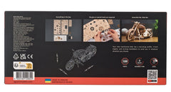 Ugears 3D Wooden Puzzle Bike VM-02 4820184120822