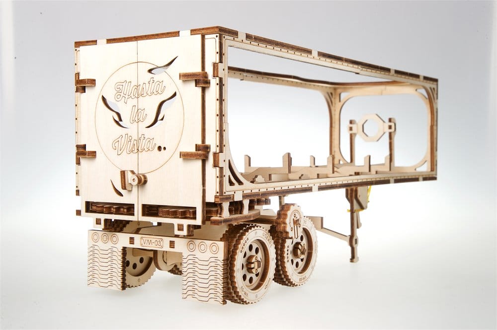 Ugears 3D Wooden Puzzle Trailer for Heavy Boy Truck VM-03 4820184120877