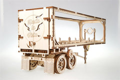 Ugears 3D Wooden Puzzle Trailer for Heavy Boy Truck VM-03 4820184120877