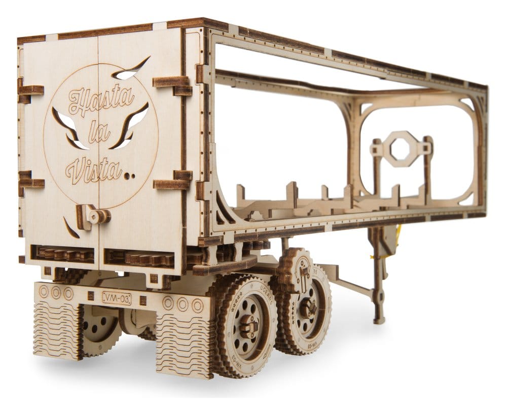 Ugears 3D Wooden Puzzle Trailer for Heavy Boy Truck VM-03 4820184120877