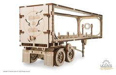 Ugears 3D Wooden Puzzle Trailer for Heavy Boy Truck VM-03 4820184120877