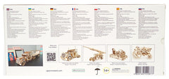 Ugears 3D Wooden Puzzle Trailer for Heavy Boy Truck VM-03 4820184120877
