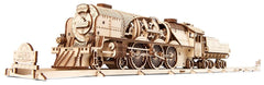 Ugears 3D Wooden Puzzle V-Express Steam Train with Tender 4820184120853