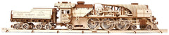 Ugears 3D Wooden Puzzle V-Express Steam Train with Tender 4820184120853