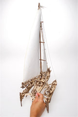 Ugears 3D Wooden Puzzle Trimaran Merihobus 4820184120891