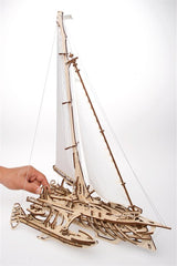 Ugears 3D Wooden Puzzle Trimaran Merihobus 4820184120891