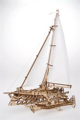 Ugears 3D Wooden Puzzle Trimaran Merihobus 4820184120891